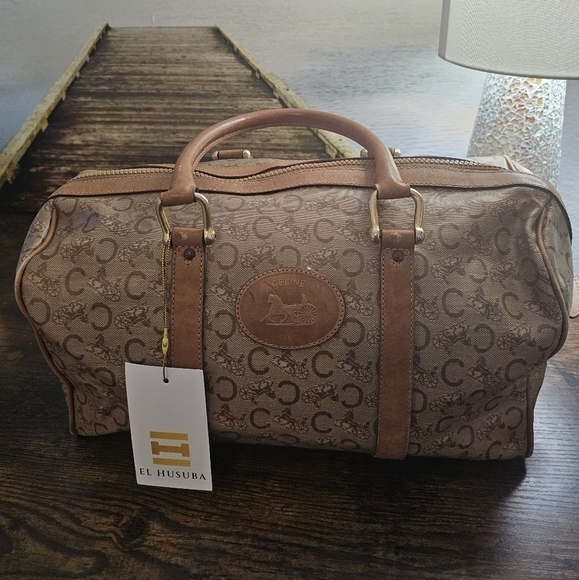 Celine Handbags - Celine Boston Bag